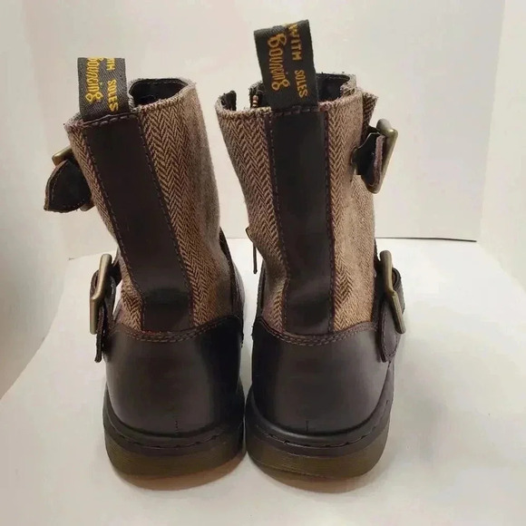 Dr. Martens Gayle Brown Boots Size 9 - Picture 8 of 13